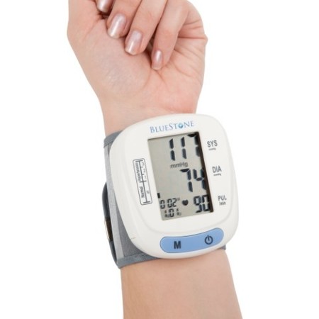 FLEMING SUPPLY Fleming Supply One-Touch Blood Pressure Monitor, Adjustable Wrist Cuff, Fast and Accurate Readings 571834IHD